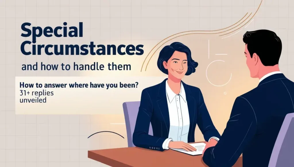 Special Circumstances and How to Handle Them