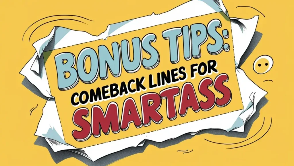 Bonus Tips