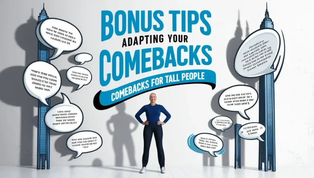 Bonus Tips: Adapting Your Comebacks