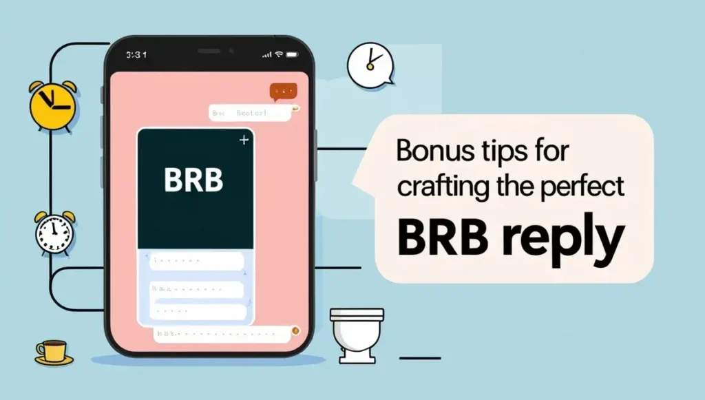 Bonus Tips for Crafting the Perfect BRB Reply