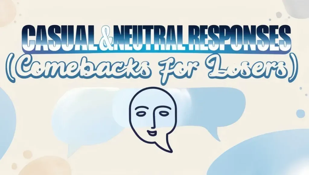 Casual & Neutral Responses