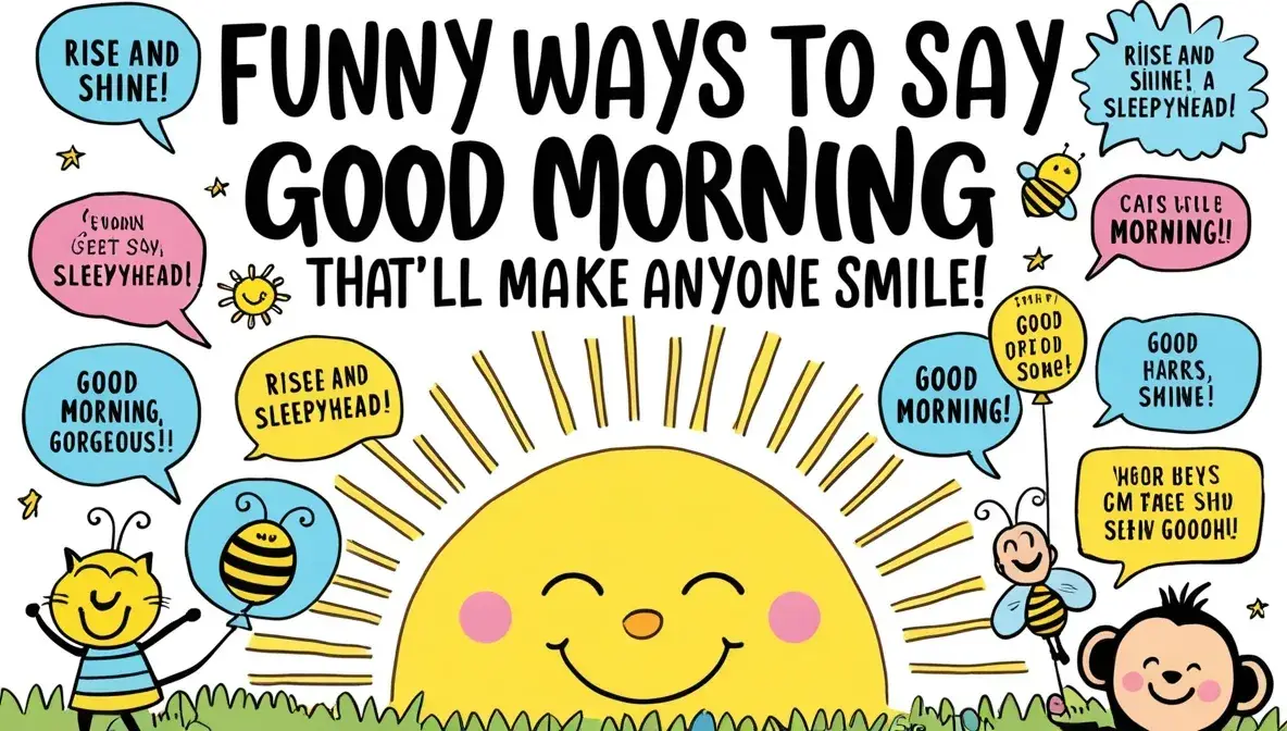 Funny Ways to Say Good Morning That’ll Make Anyone Smile!