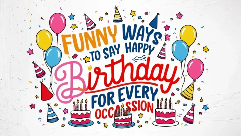 Funny Ways to Say Happy Birthday for Every Occasion