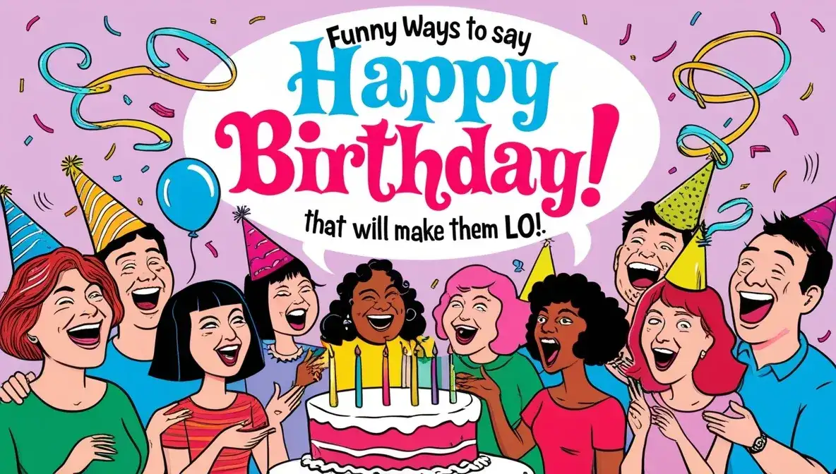 Funny Ways to Say Happy Birthday That Will Make Them LOL!