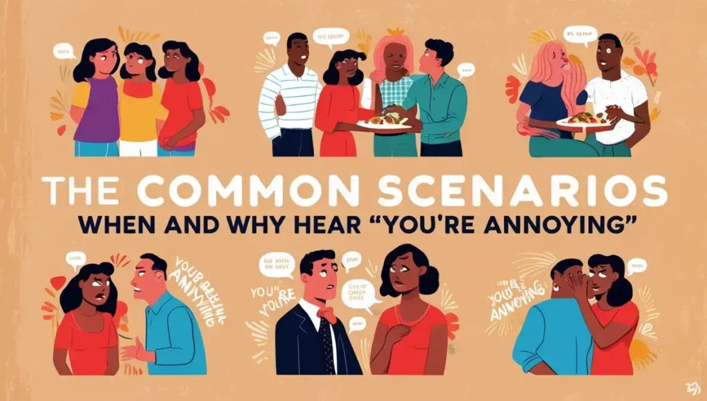 The Common Scenarios – When and Why You Hear “You’re Annoying”