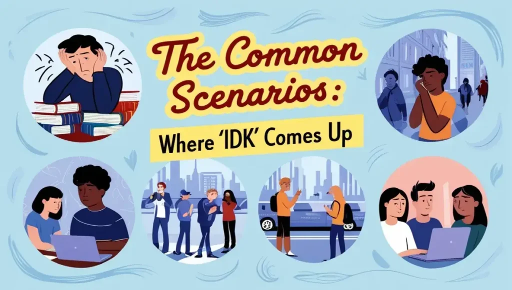 The Common Scenarios: Where "IDK" Comes Up