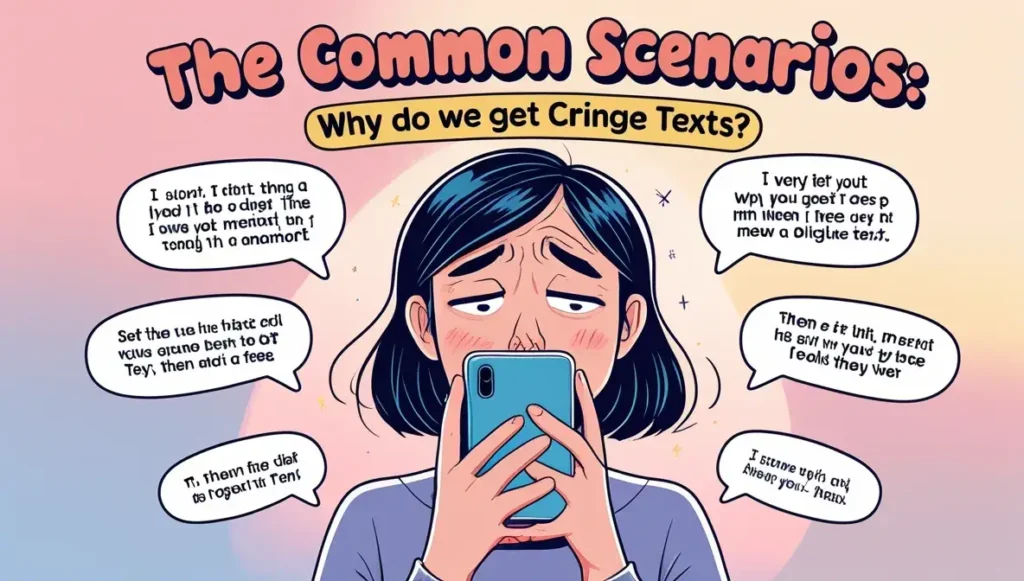 The Common Scenarios: Why Do We Get Cringe Texts?