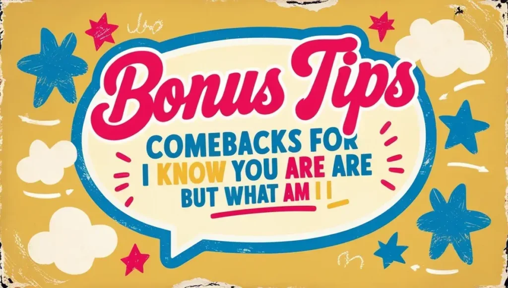 Bonus Tips