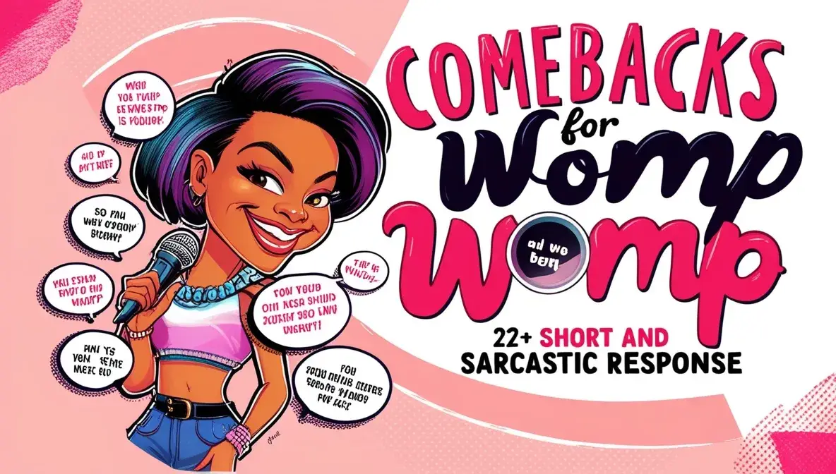 Comebacks for Womp Womp: 22+ Short And Sarcastic Response