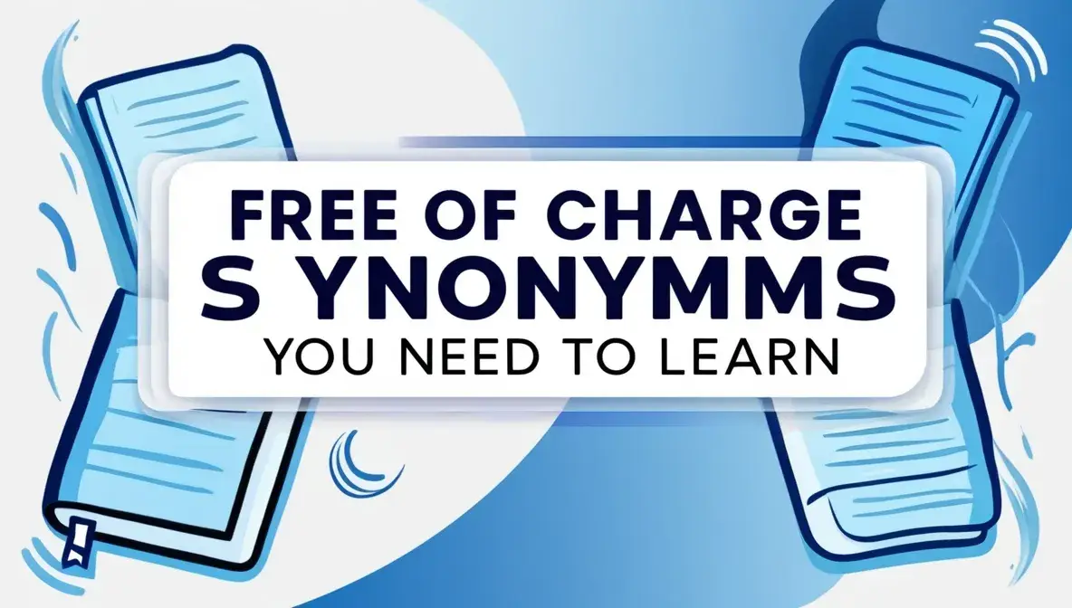 Free Of Charge Synonyms You Need To Learn