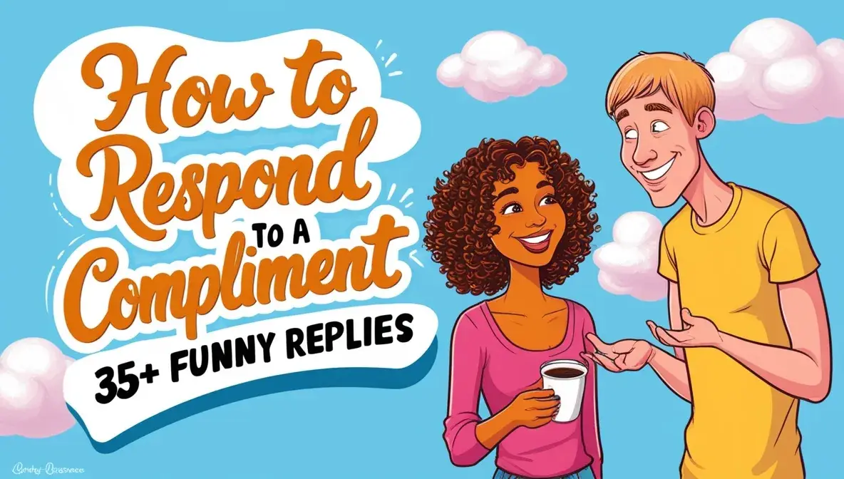 How to Respond to a Compliment: 35+ Funny Replies