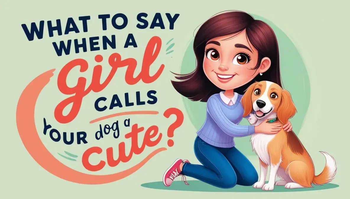 What to Say When a Girl Calls Your Dog Cute?