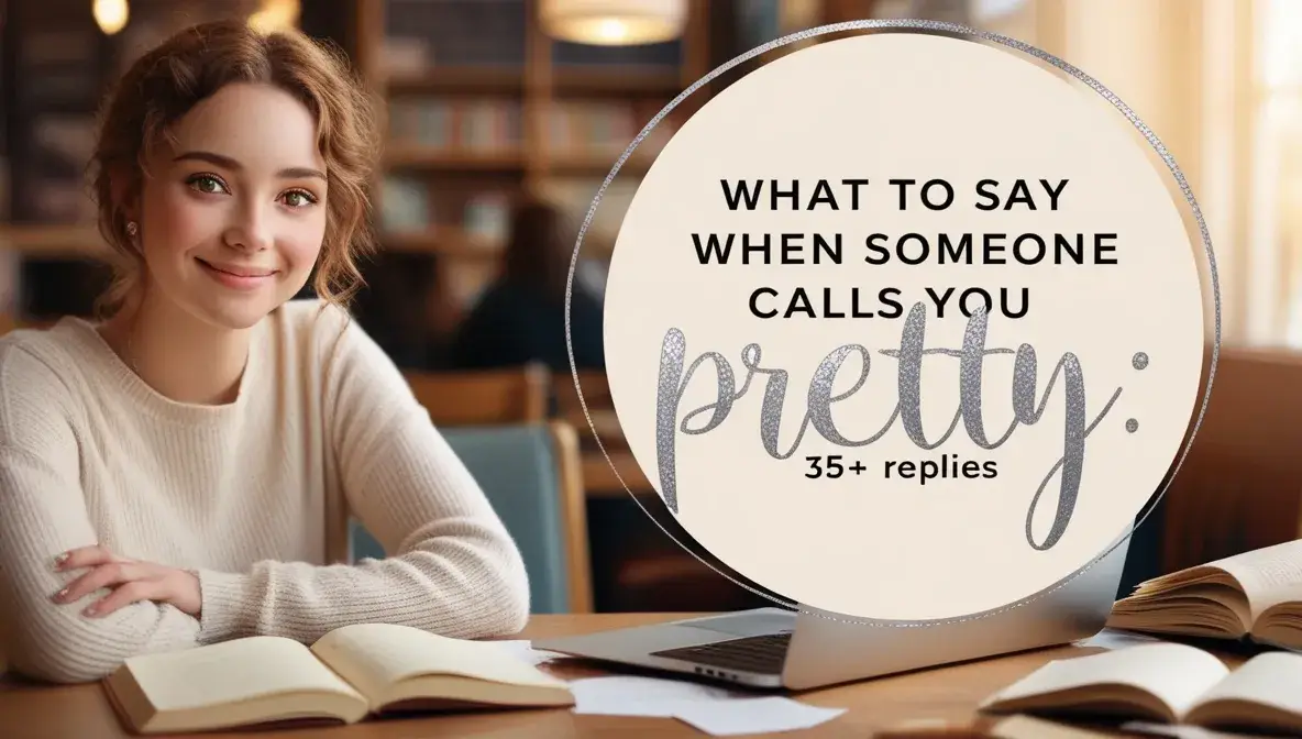 What to Say When Someone Calls You Pretty: 35+ Replies