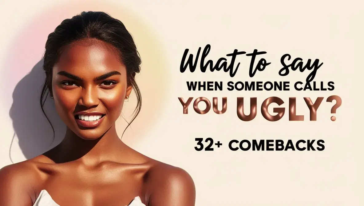 What to Say When Someone Calls You Ugly? 32+ Comebacks